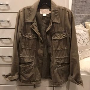 J Crew Utility Army Jacket XS